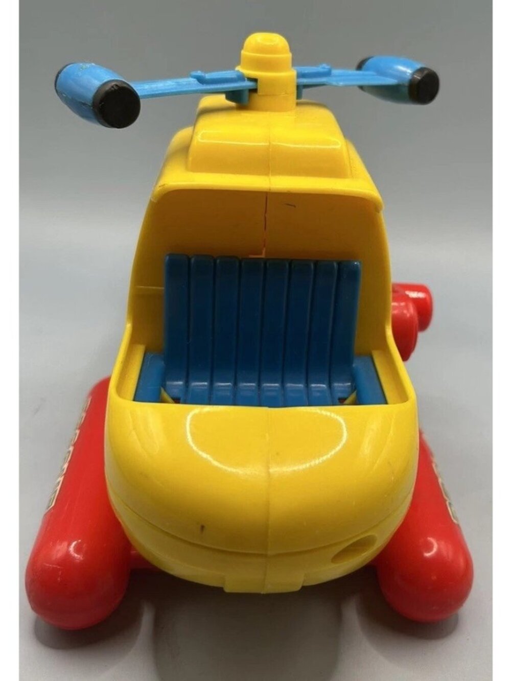 Vintage Sesame Street Rescue Helicopter with Magnet ILLCO